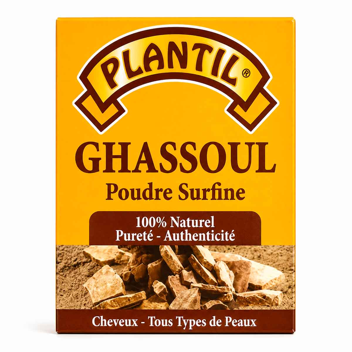 Ghassoul poudre surfine Plantil 100g X 12