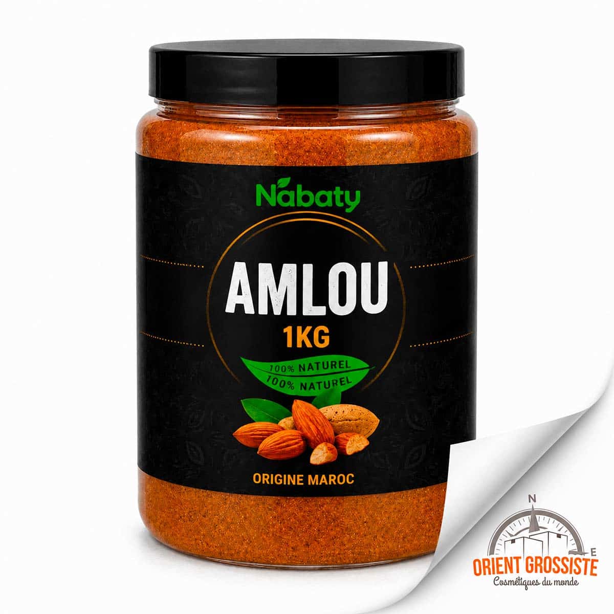 Amlou véritable aux amandes et miel - 1kg