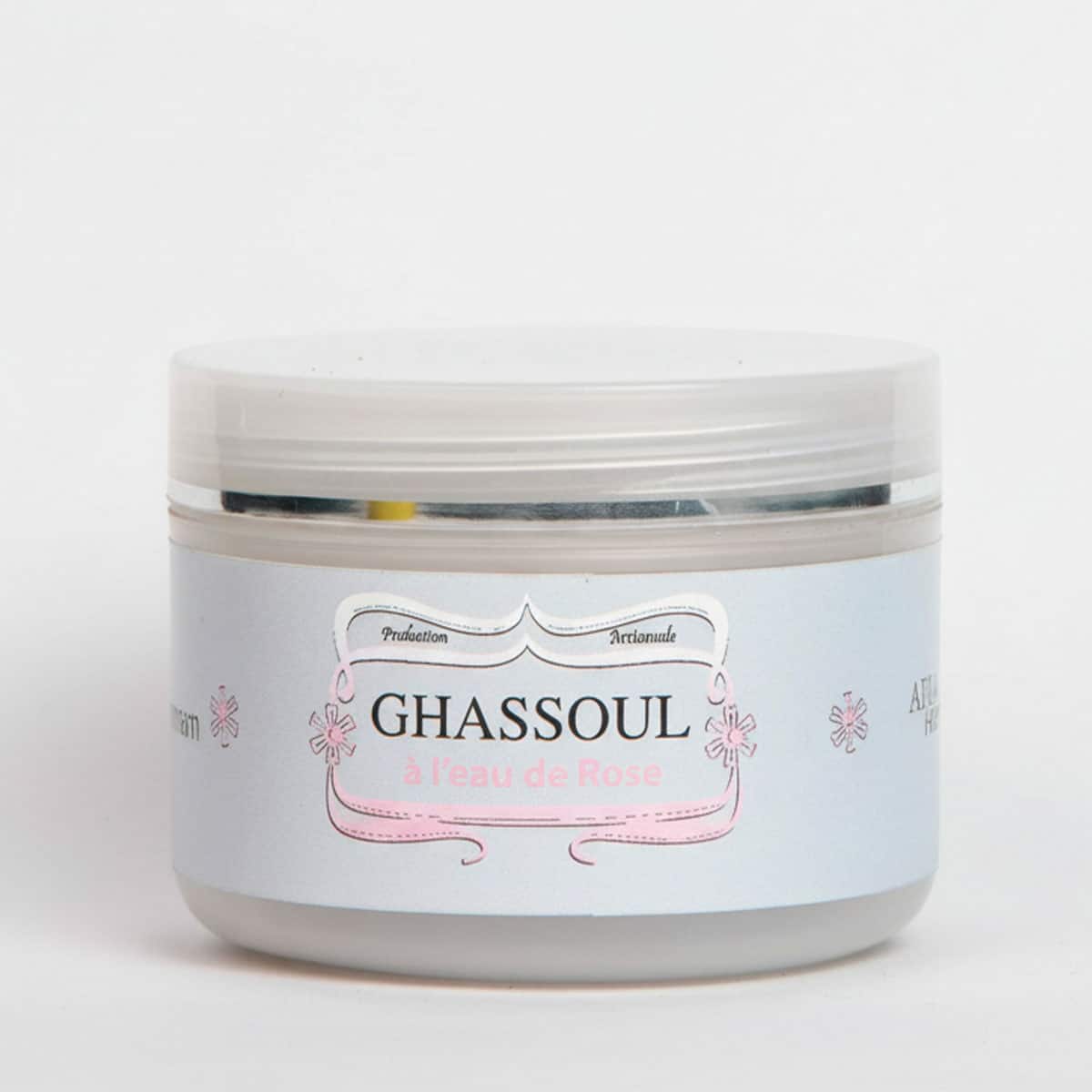Maschera Ghassoul alla rosa (200 g) - confezione da 12 vasetti