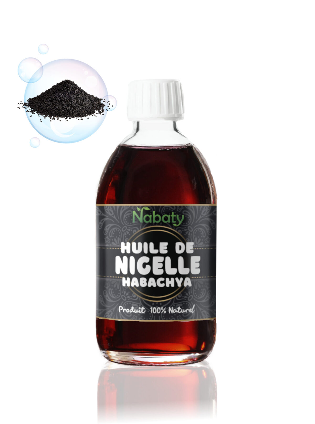 Ethiopische zwarte komijnolie (Habachia) (per liter of flesje van 60 ml)