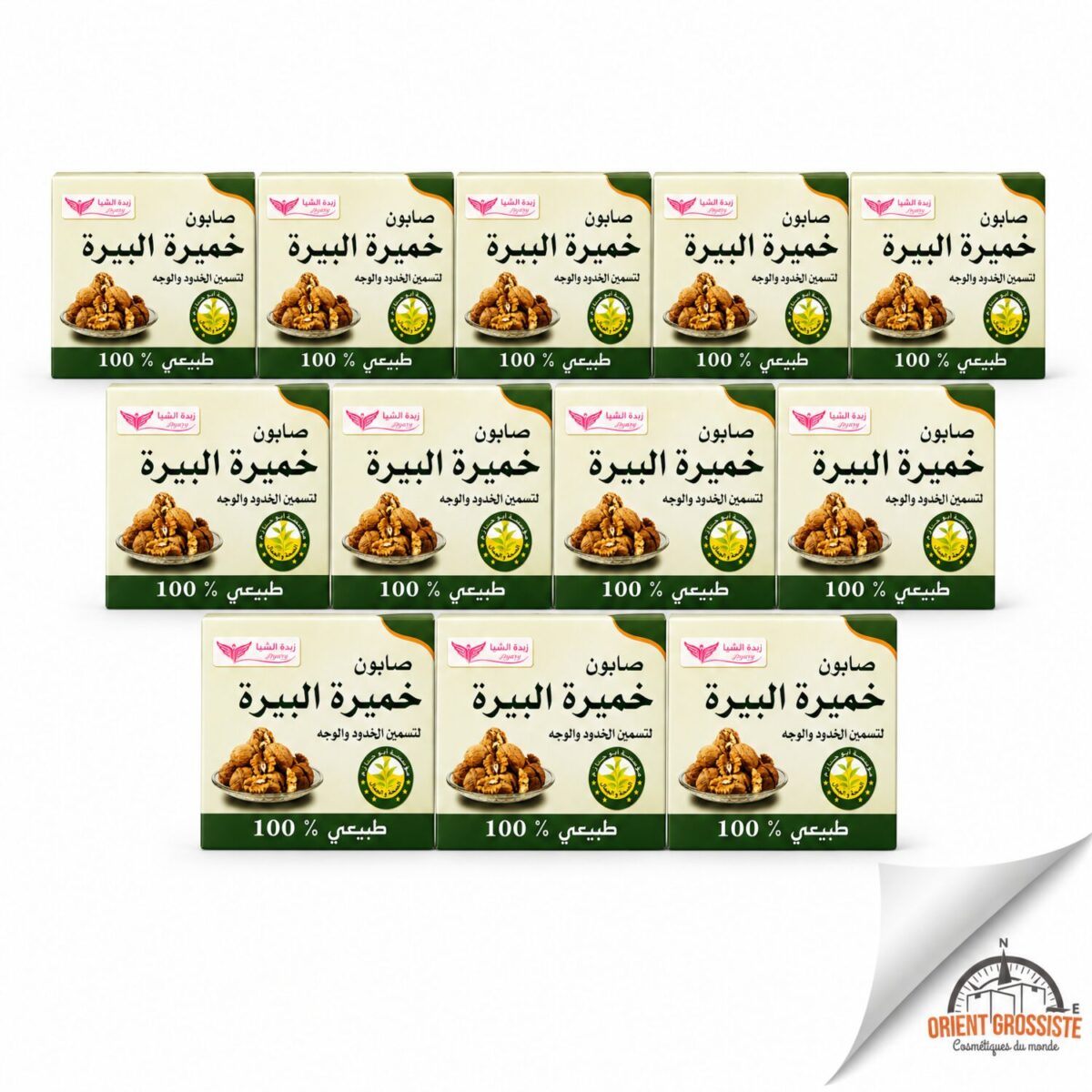 Savon à la levure de bière en gros, lot de 12 savons Pyary