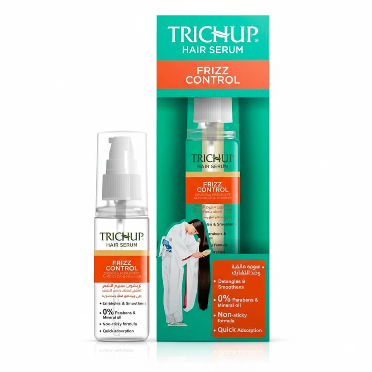 Sérum anti-frisottis (60 ml) - Trichup (Lot de 6)