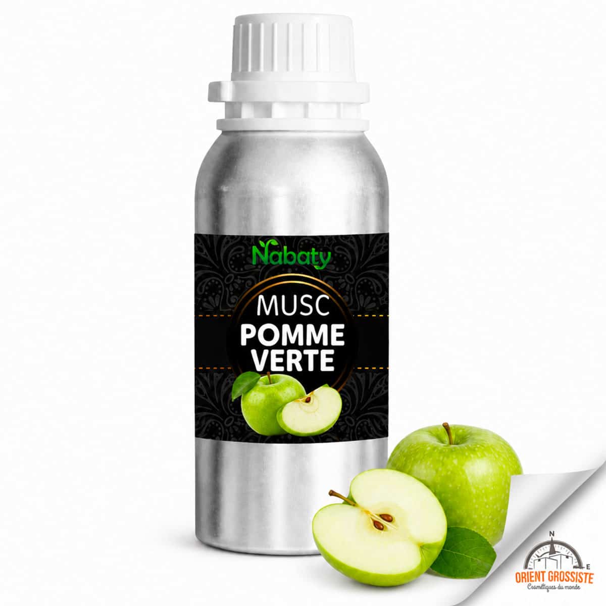 Musc tahara pomme verte en gros – 1 litre