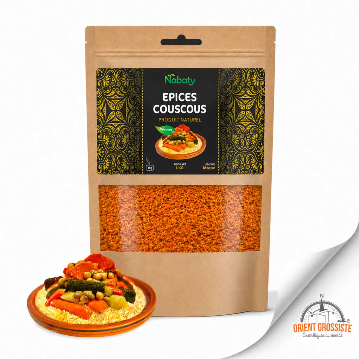 Épices couscous en gros - 1 kg