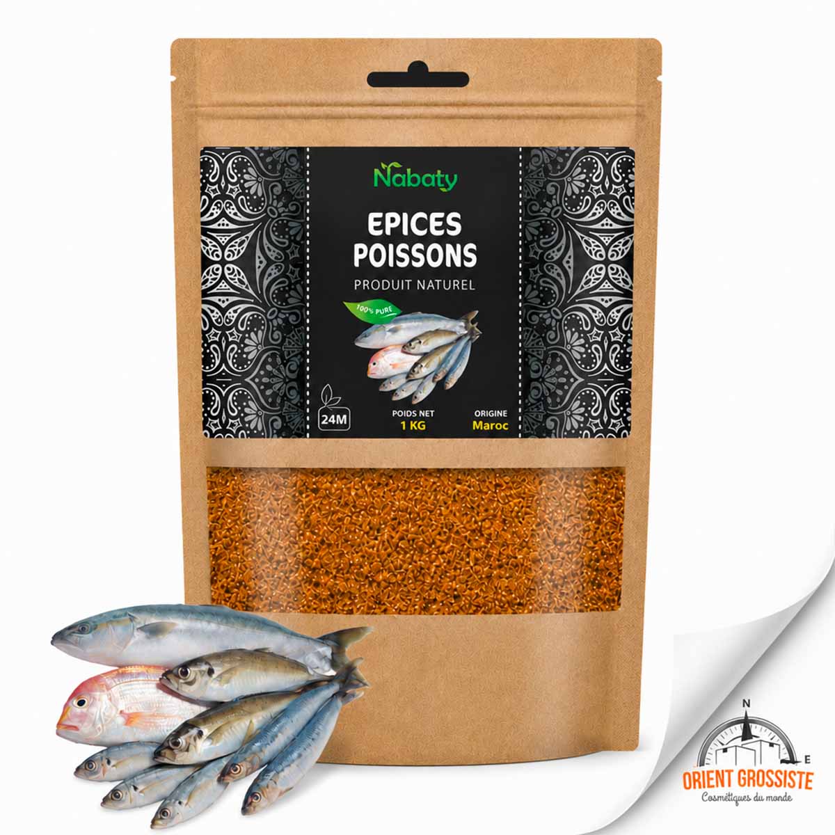 Épices poisson en gros - 1 kg