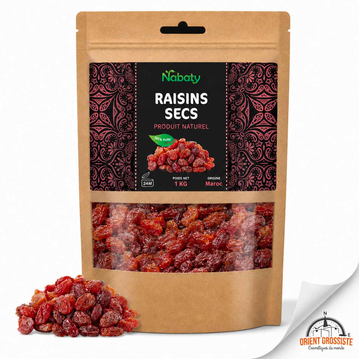 Raisins secs en gros - 1 kg